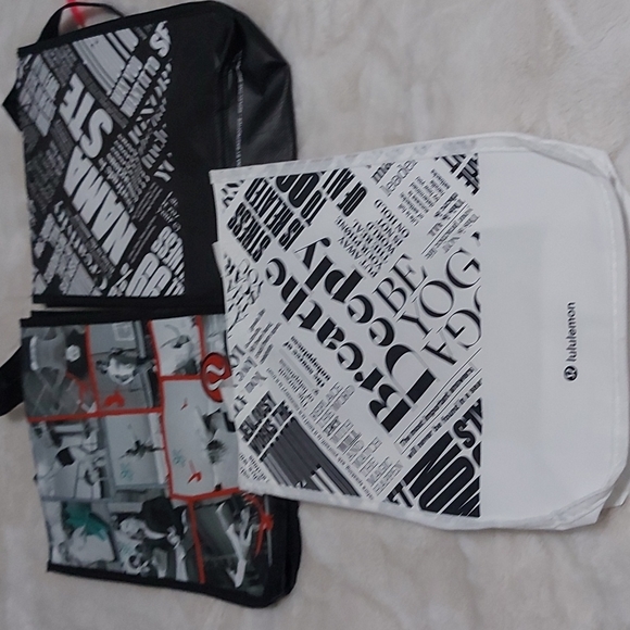 lululemon athletica Other - Three Lululemon bags in excellent condition